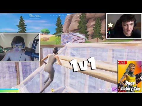 When PROS 1V1 in Duo Victory Cup & Reload Cups !  #46