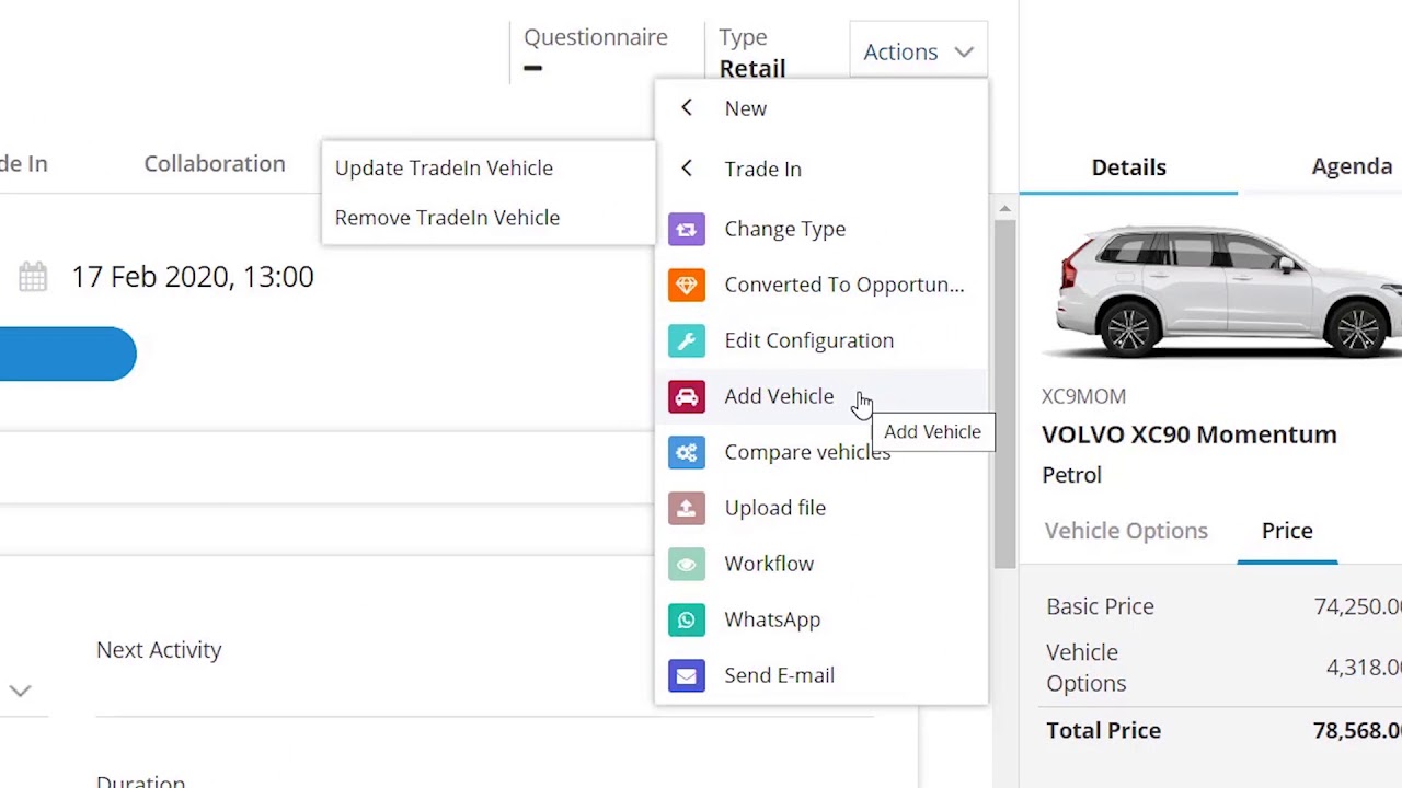 A quick overview of the Sales & Aftersales Process using OneDealer