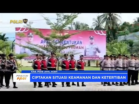 KAPOLRES PIDIE JAYA POLDA ACEH MEMBENTUK TIM PEMBURU PREMANISME