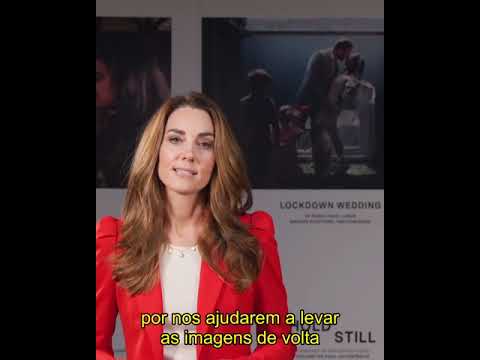 A Duquesa de Cambridge agradece aos participantes do projeto Hold Still (Legendado)