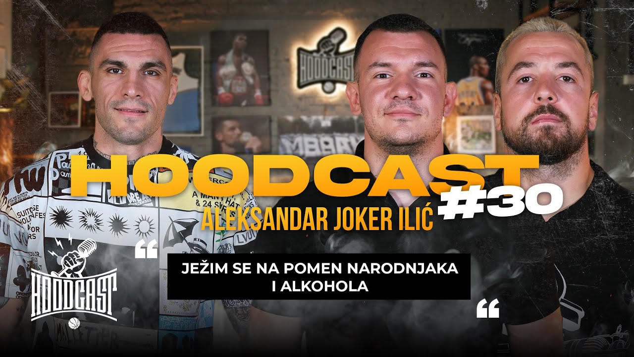 HOODCAST – Aleksandar Joker Ilić: Nisam tetovirao Đusa i Gagu Nikolića, već Hiphopium i Urketa
