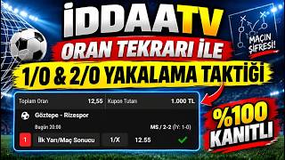 1/X & 2/X TAKTİĞİ! 🎯 ORAN TEKRARI İLE YAKALAMA YÖNTEMİ
