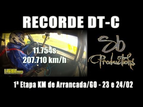 RECORDE DT-C 2013 1ª Etapa KM de Arrancada - MARIO AUGUSTO