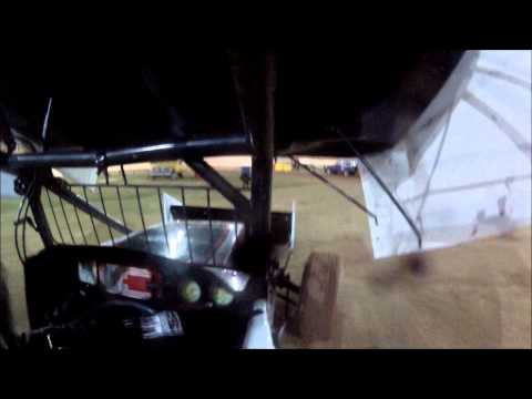 Luke Oldfield Crash - KRE Sprintcars Final Round