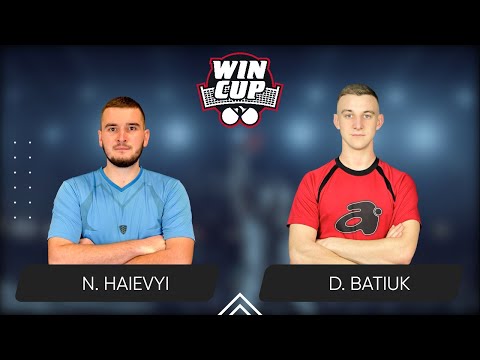 15:00 Nazarii Haievyi - Dmytro Batiuk 09.09.2025 WINCUP Master. Table 1