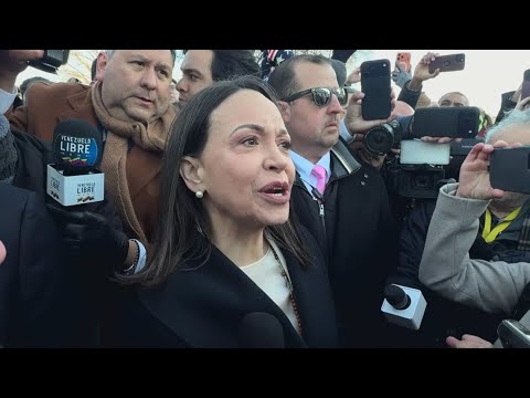 Venezuela's Machado says she presented her Nobel Peace Prize to Trump during their meeting