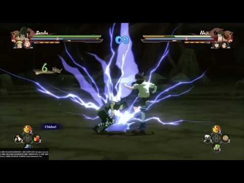 NARUTO STORM 4 Sasuke PTS combo and combo cancels