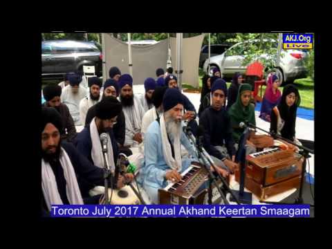 013 Toronto July 2017 - Sunday AM - Bhai Deepinder Singh Jee Toronto