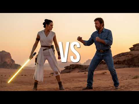 CHUCK NORRIS vs. REY PALPATINE || Who Would Win? (Classic Replay)