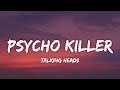 Talking Heads - Psycho killer (Lyrics) [from Stranger Things Season 4] Soundtrack
