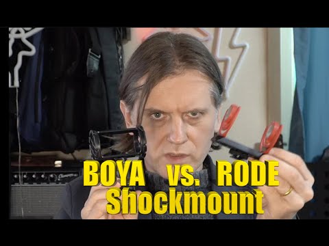 Shock Mount - Boya BY-C04 vs. Rode SM3-R