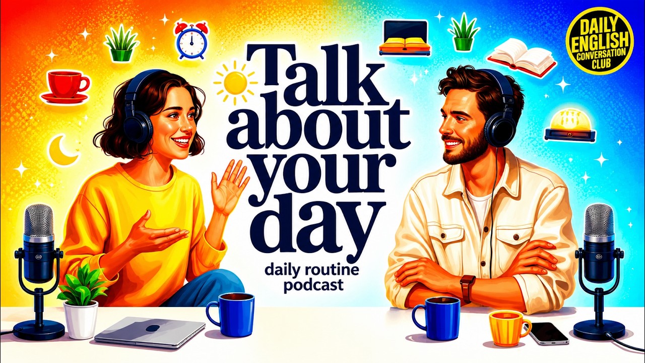 Практика Shadowing: Talk About Your Day in English | Daily Routine ...