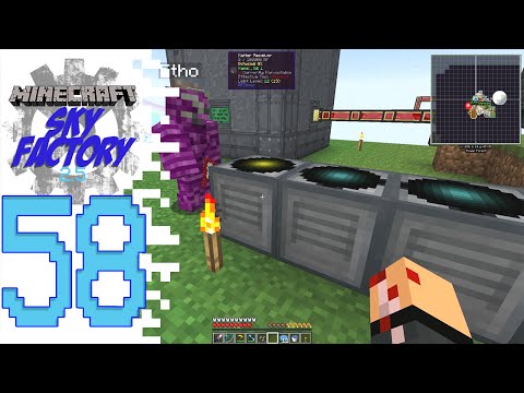 Sky Factory 2.5 (Modded Minecraft) - EP58 - New Dimensions!