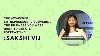 The Awakened Entrepreneur: Discovering The Business You Were Born To Create Forecasting :Sakshi Vij  image
