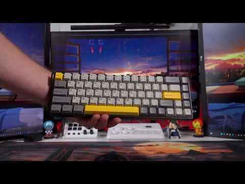 Клавиатура Ajazz AK680 V2 Ice Island Magnetic Switch Gray/Black (AK680-V2-I-GB)