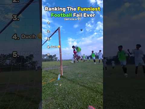 Ranking Football's Funniest Fails #shorts #football #comedy