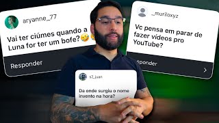 Vai ter ciúmes da Luna com namorado? 👀 Vai parar com o Youtube? 👀  Por que o nome Invento na Hora?