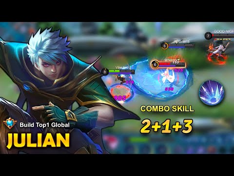 WHICH COMBO SKILLS JULIAN | Build Top 1 Global | MLBB