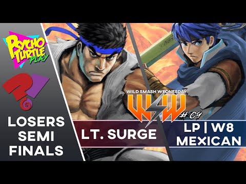 Wild Smash Wednesday #09 - LP/W8 | Mexican vs Lt. Surge / Losers Semis