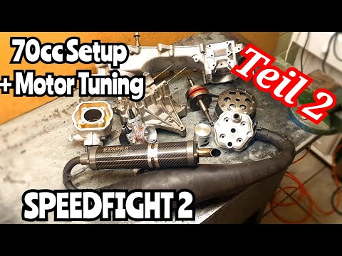 Teil 2  | Speedfight 2 70cc | Motor zerlegen | Neues Midrace-Setup | Lilo Scooter Performance