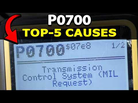 How To Fix P0700 Trouble Code Transmission Control System Mil Request