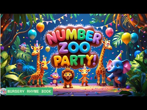 Number Song | Learn Numbers From 1 to 10 With Dancing Animals | Fun Counting Song For Kids USA