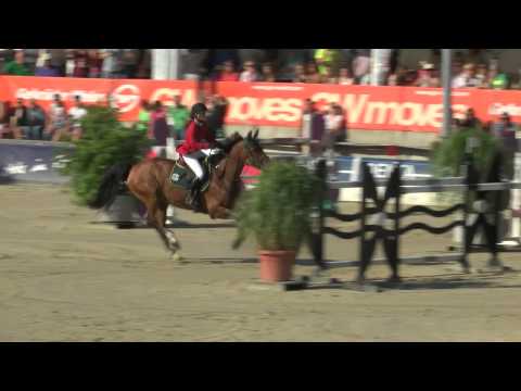 Prf01 Stechen 04 Ina von Bormann   Rahmannshof Stagoldina - Fest der Pferde 2015 - Immenhöfe