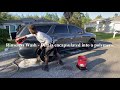 Patrick's Auto Detailing Rinseless Wash on 2018 Dodge Durango