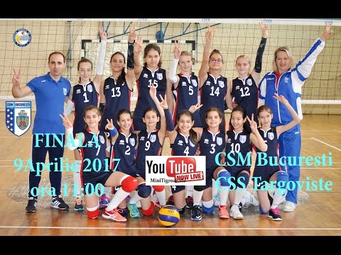 Finala-Campionatul National Minivolei 2016/2017-Turneu Final-CSM Bucuresti vs. CSS Targoviste