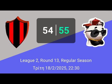 Pagratians 54-55 Cool Panda - (Round 13-League2-18/02/2025)