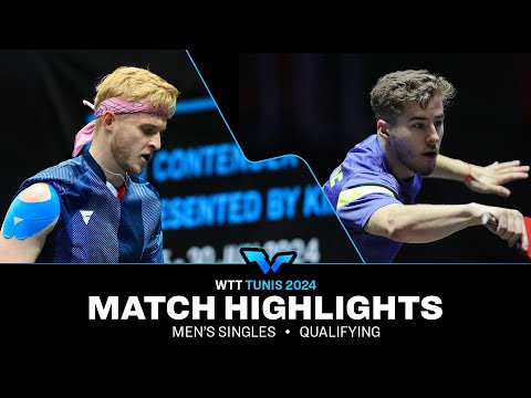 Florian Bourrassaud vs Romain Ruiz | MS QUAL | WTT Contender Tunis 2024