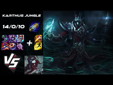 JUNGLE Karthus vs Kayn - EU Grandmaster Patch 14.13