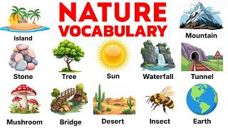 Nature Vocabulary | Learn Nature Words in English | English Vocabulary | Learn English
