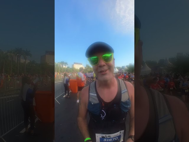 Como foi a minha Meia da Maratona do Rio em um minuto #meiamaratona #maratonadorio