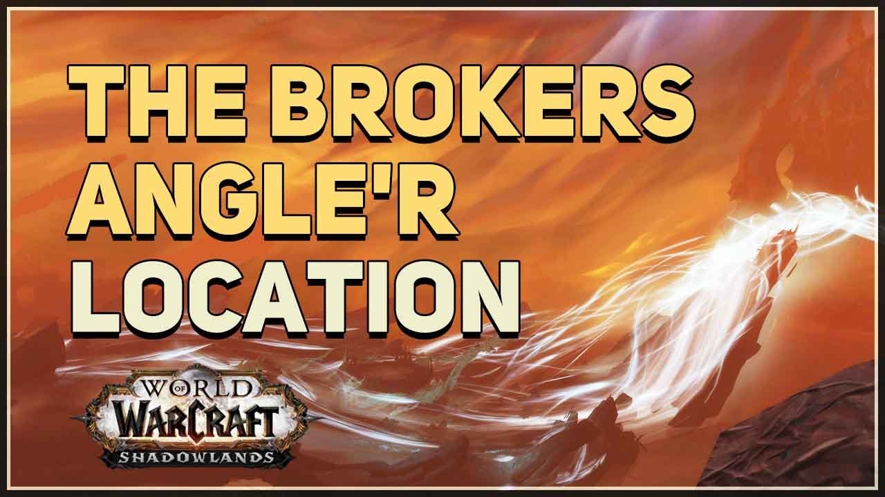 The Brokers Angle'r Location WoW Fishing Pole