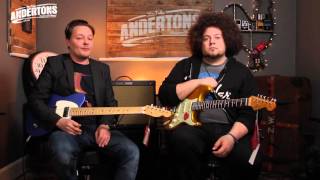 Video thumbnail for EPIC DEALS With Rabea & Pete - Fender US Tele HH & Fender FSR Strat in Vegas Gold by Andertons Music Co