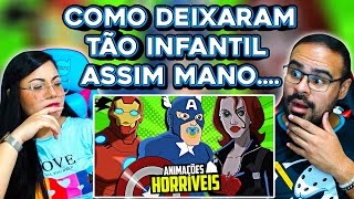 REACT Viajante Galáctico | AS PIORES ANIMAÇÕES DA MARVEL 😡🤡