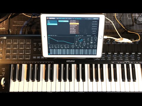 CONTINUA - Morphing Synth - FREE Spidericemidas Expansion - Live iPad Demo