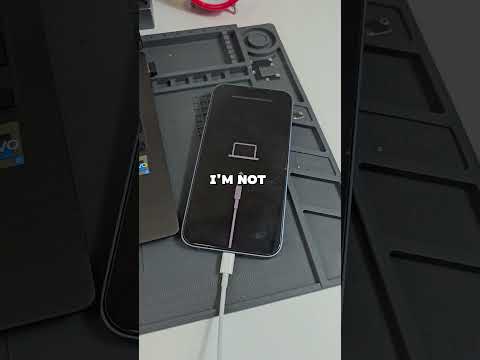 iPhone 14 +  Stuck in Recovery Mode #phonerepair #shorts #iphone