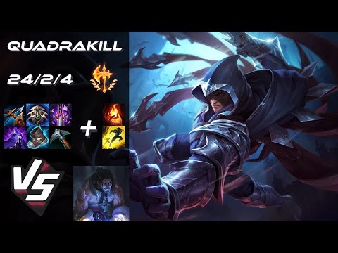 MID Talon vs Sylas [QUADRAKILL] - EU Grandmaster Patch 14.16