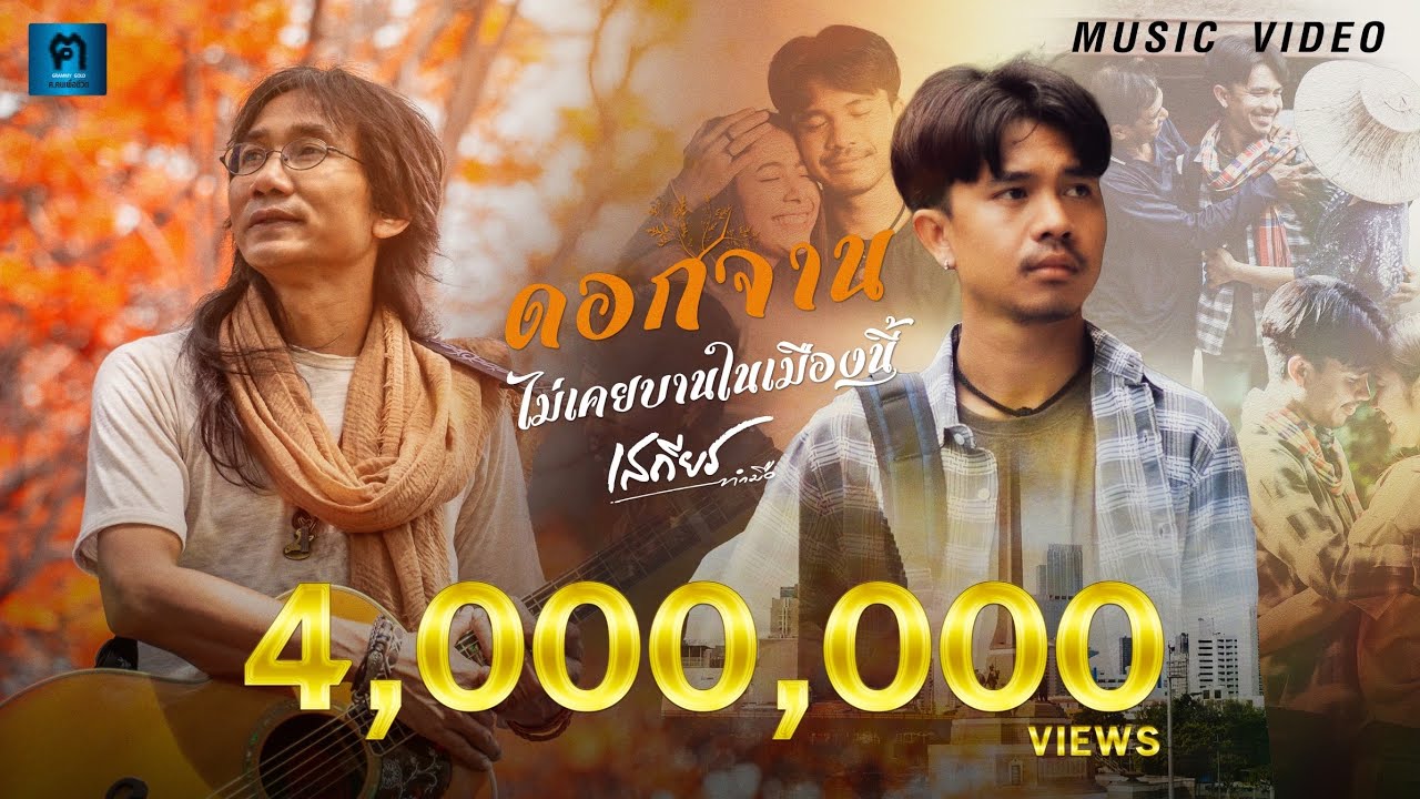 เนื้อเพลง ดอกจานไม่เคยบานในเมืองนี้ เสถียร ทำมือ