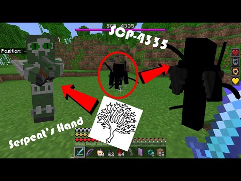 I made the Serpent's Hand and SCP-4335 in Minecraft! [MCPE] BE *EPIC BATTLE*