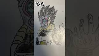 7歳〜14歳までのドラゴンボールのイラスト成長記録 | Drawing Dragon ball