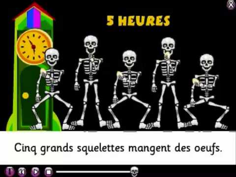 L'Halloween_La chanson des squelettes_Les Verbes - er_ils/ elles