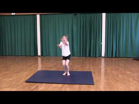 Primary PE lesson ideas for teachers. Gymnastics - Star Jump