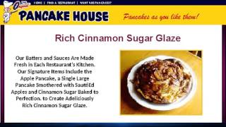 Original Pancake House Menu