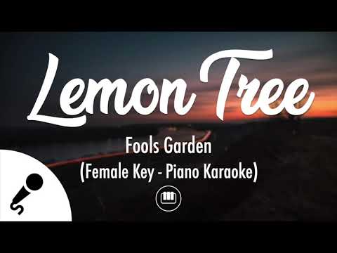 Lemon Tree - Fools Garden (Female Key - Piano Karaoke)
