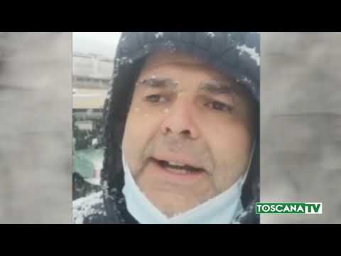 2021-01-06 PISTOIA - BAD WEATHER, NEW SNOW EMERGENCY IN THE PISTOIA AREA