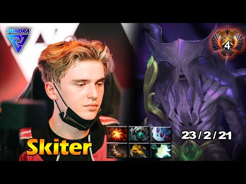 SKITER FACELESS VOID GAMEPLAY / SOLO RANKED MATCH / TI11 CHAMP! DOTA 2 PLAYER PERSPECTIVE / PRO PLAY