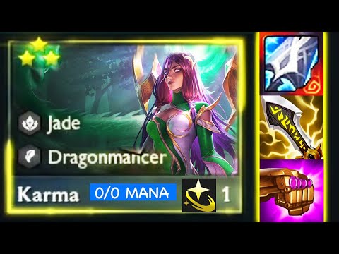 0 Mana ⭐⭐⭐Karma | FULL CRIT + Axiom Arc II   | TFT Set 7.5